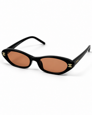 Chanel – 0621 – 52 – Black Pink – Acetate - Sunglasses – Rimless - Ladies