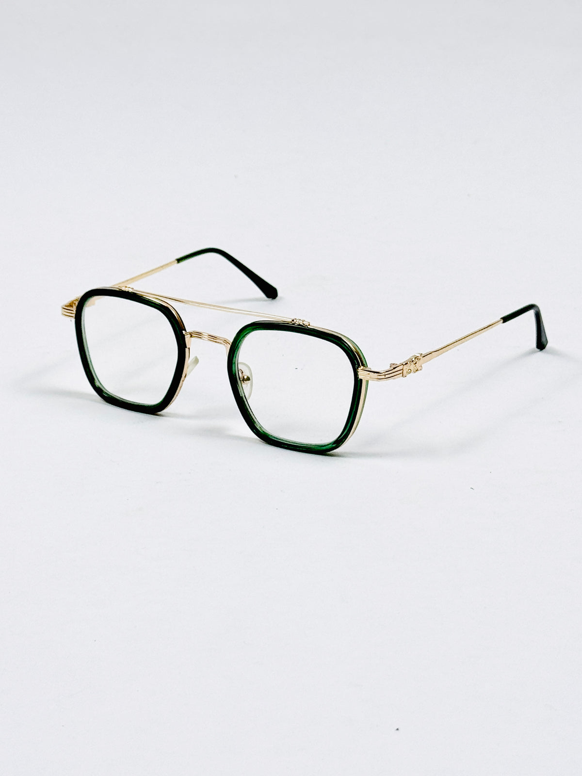 Ferragamo – 59300 – 5449 – Golden Green – Metal – Optics – Unisex