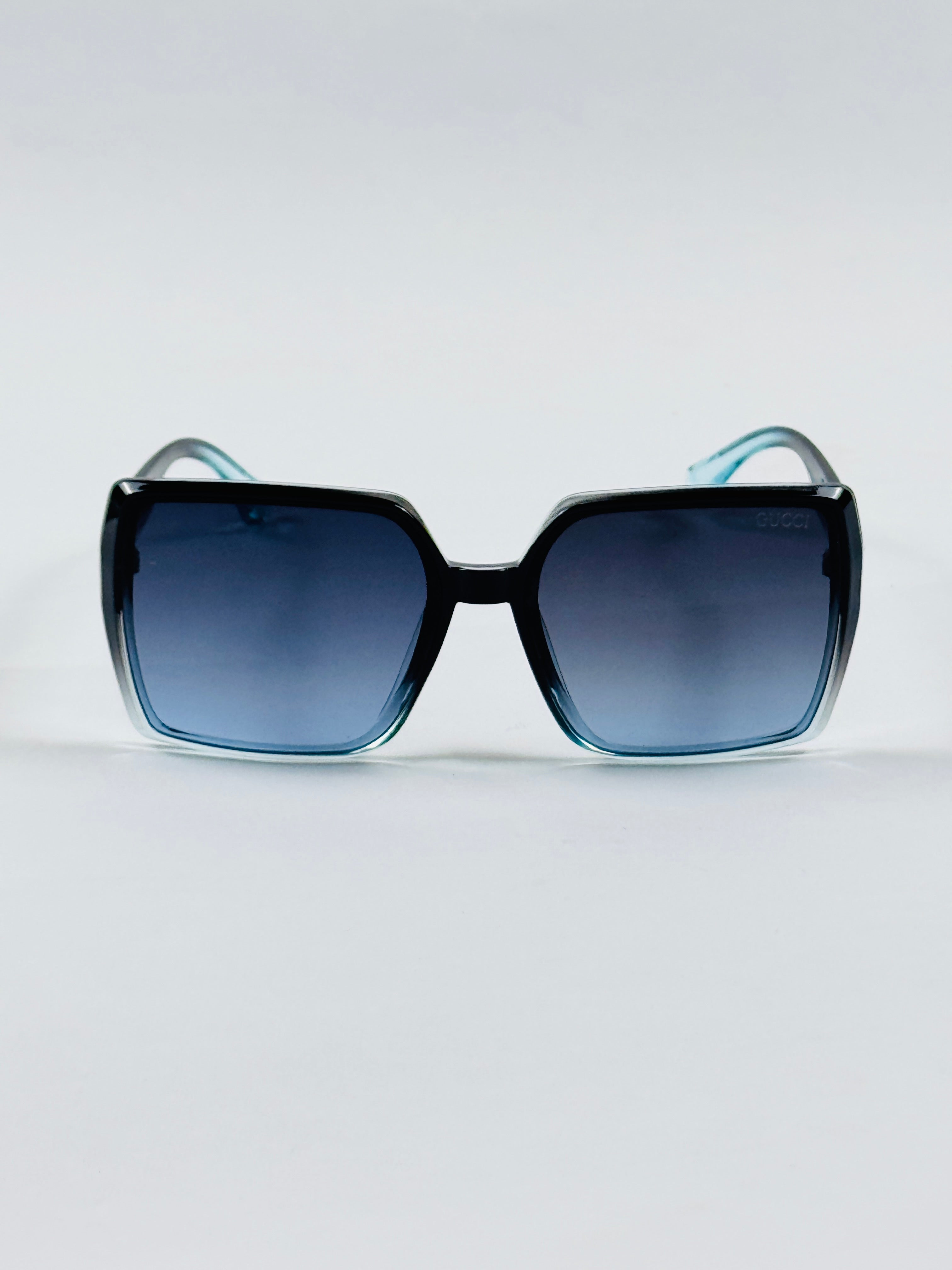 Gucci - 36266 – 60 – Black Blue – Acetate – Sunglasses – Ladies