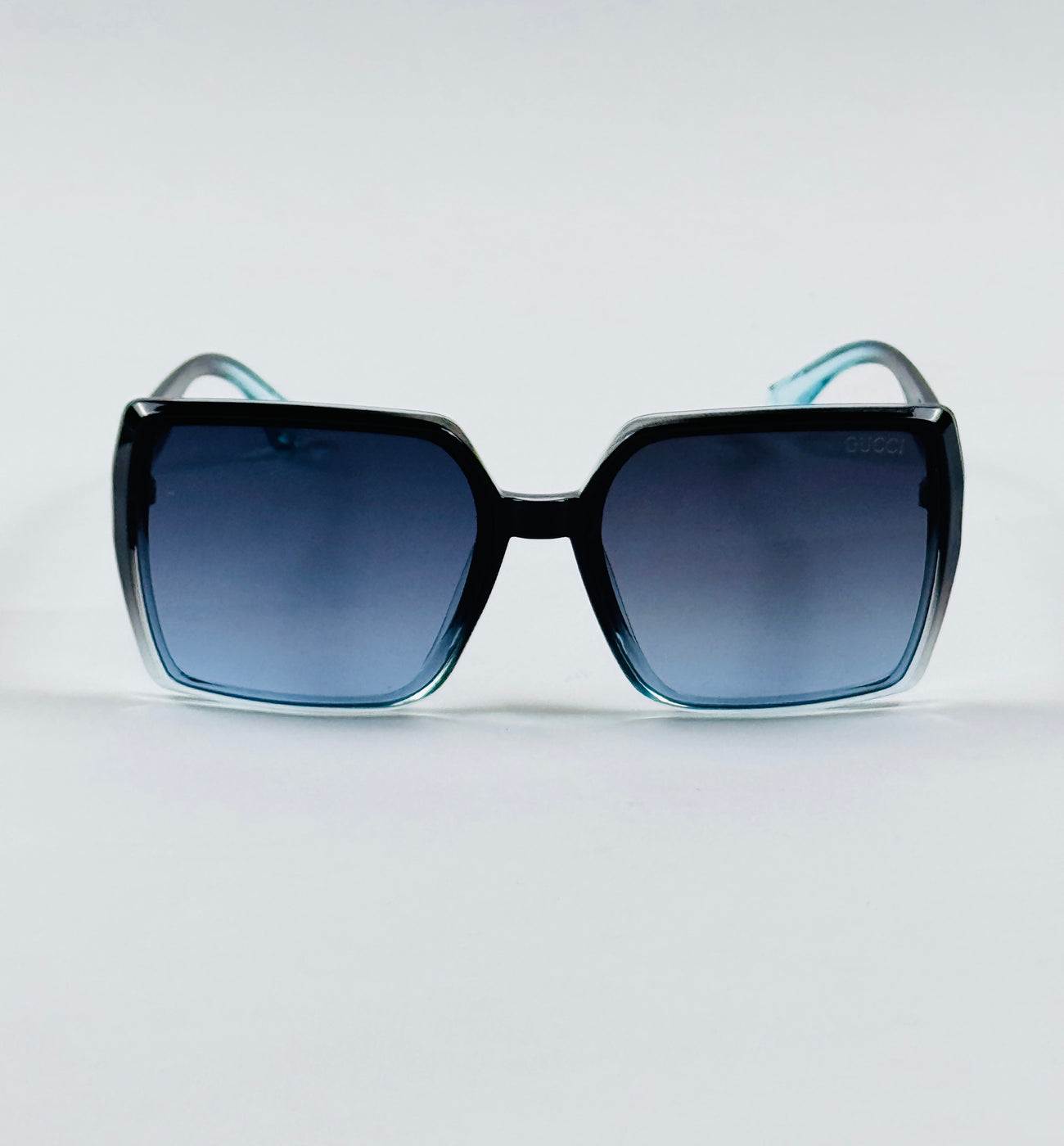 Guci - 36266 – 60 – Black Blue – Acetate – Sunglasses – Ladies