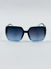 Guci - 36266 – 60 – Black Blue – Acetate – Sunglasses – Ladies