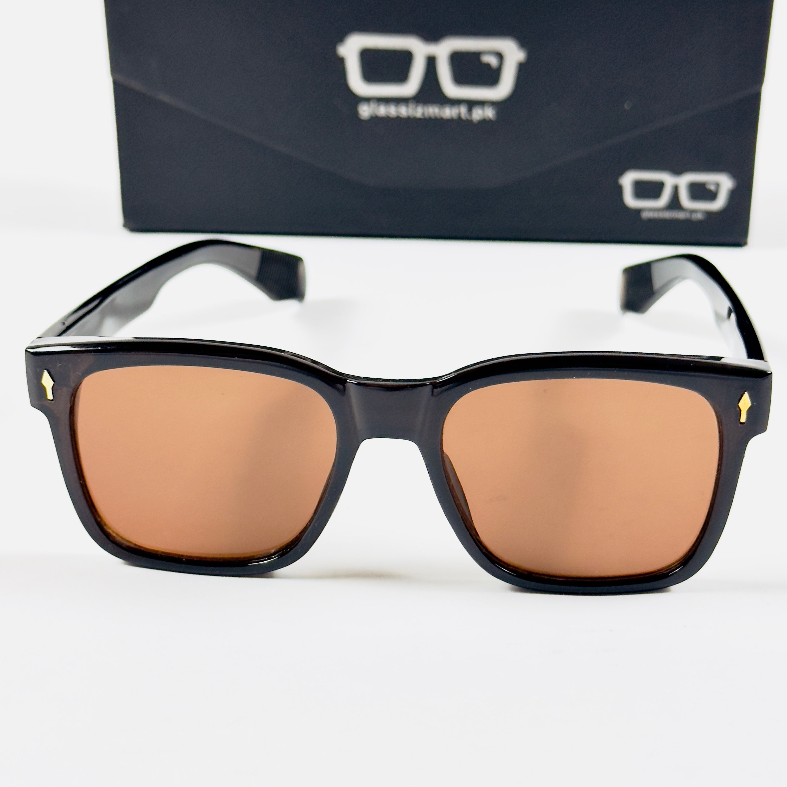 Moscot – 6509 – 48 - Black Brown – Acetate  – Sunglasses - Unisex