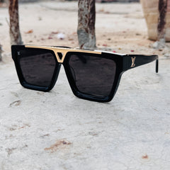 Louis Vuitton – 1502 - 60 –   Black - Acetate - Sunglasses – Unisex - Premium