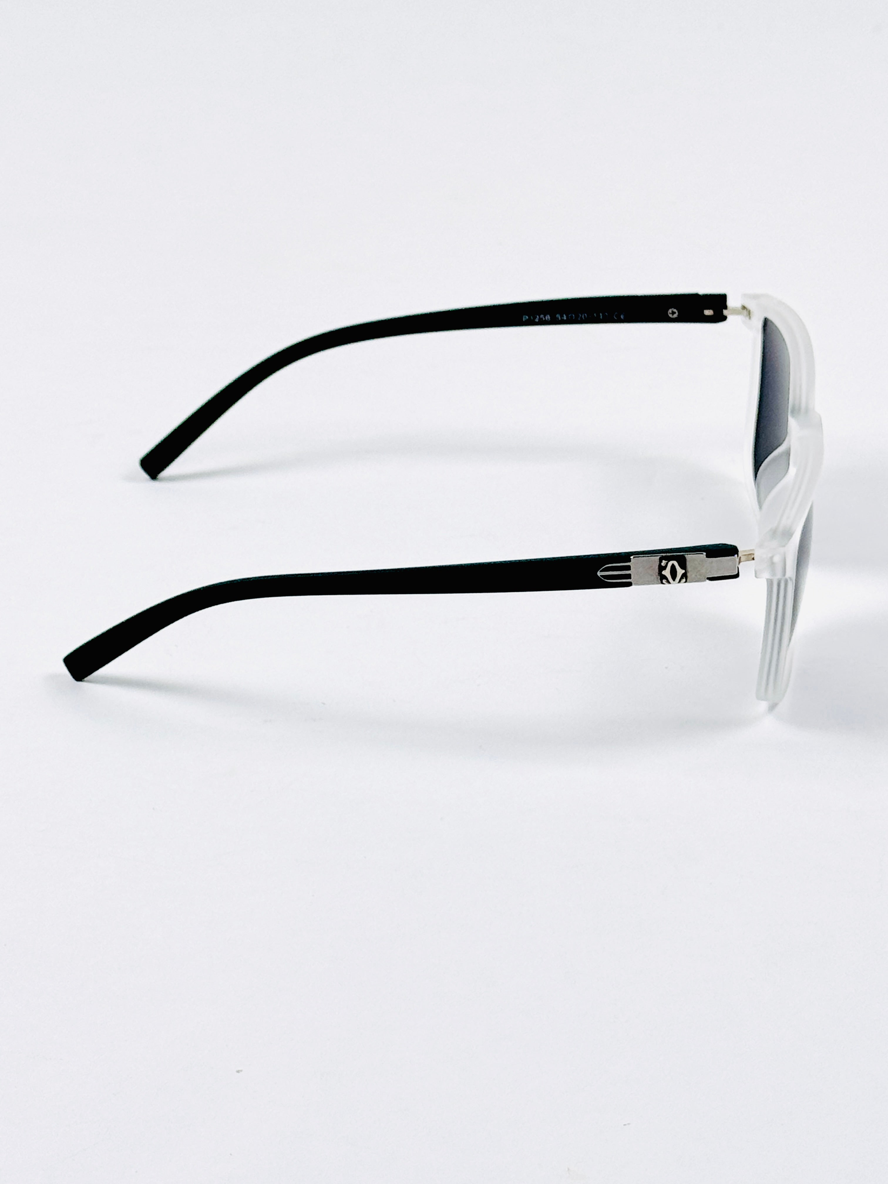 Cartier - P1256 – 54 – Transparent Black – Acetate – Sunglasses – Unisex