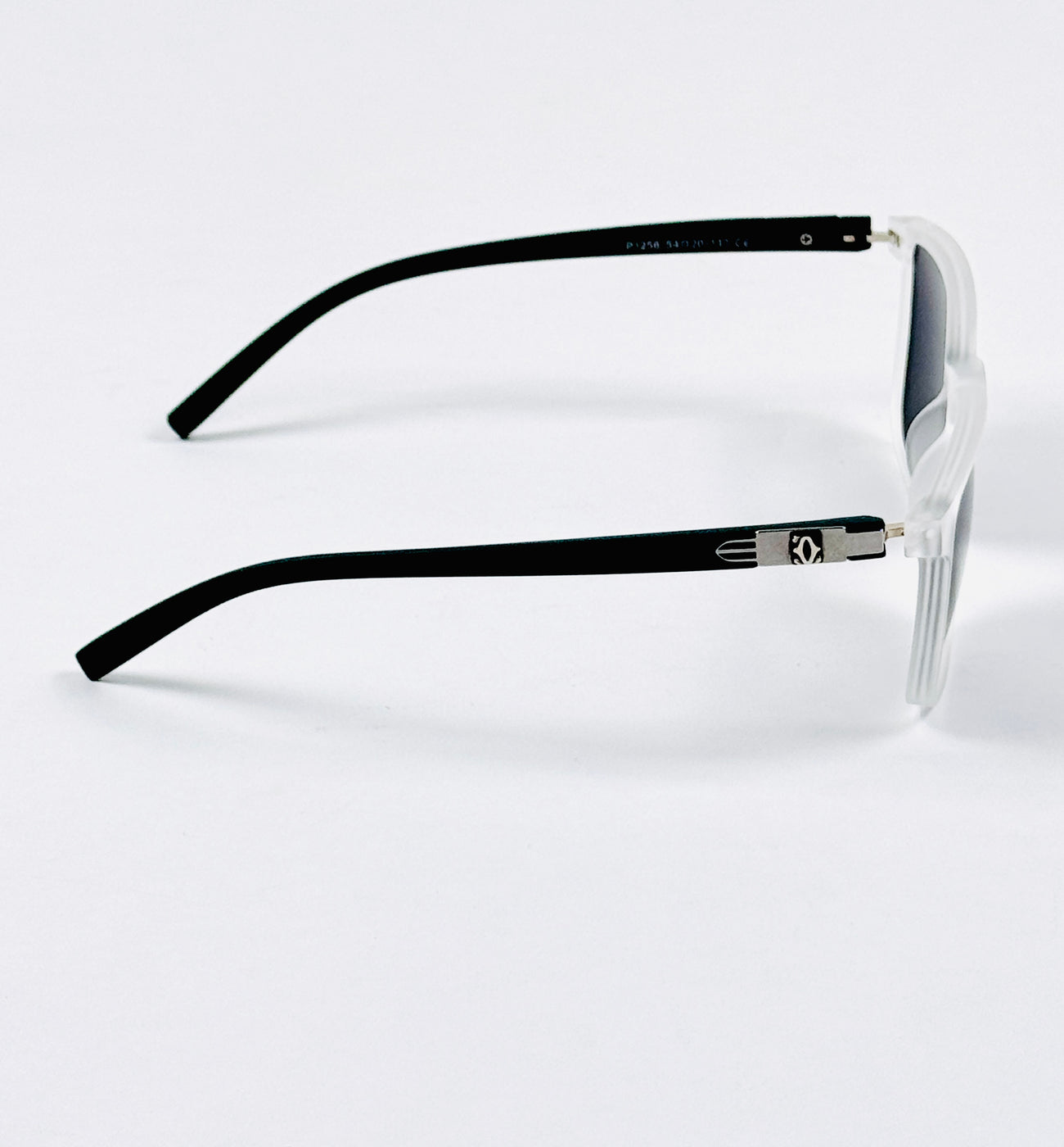 Cartier - P1256 – 54 – Transparent Black – Acetate – Sunglasses – Unisex