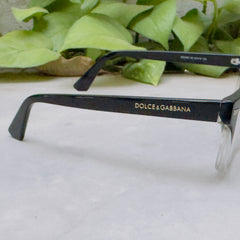 Dolce & Gabbana – 3380 – 53 – Black Transparent –  Acetate - Optics – Unisex - Premium