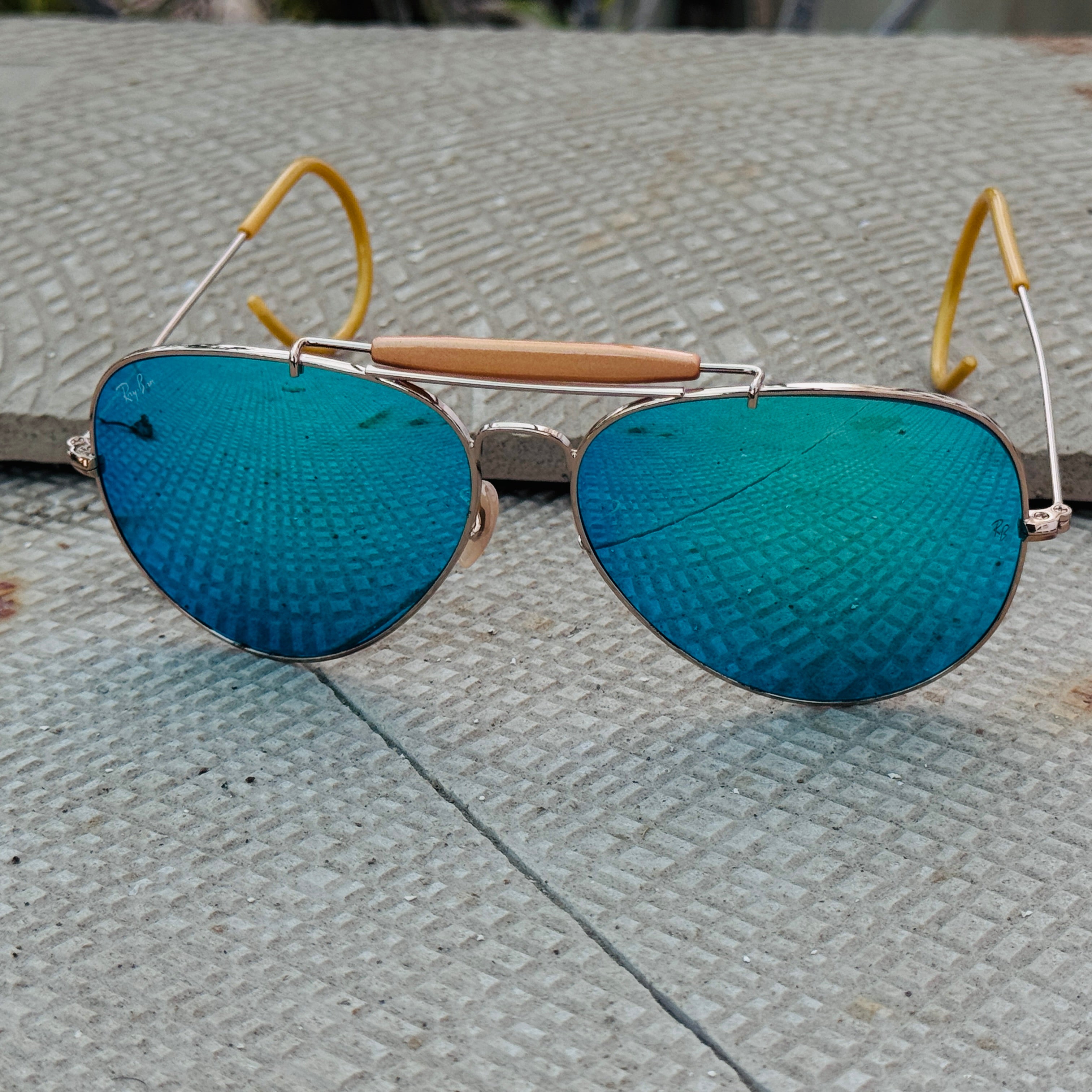 Rayban – 3138 – 62 – Golden Mercury – Metal – Sunglasses – Unisex - Premium