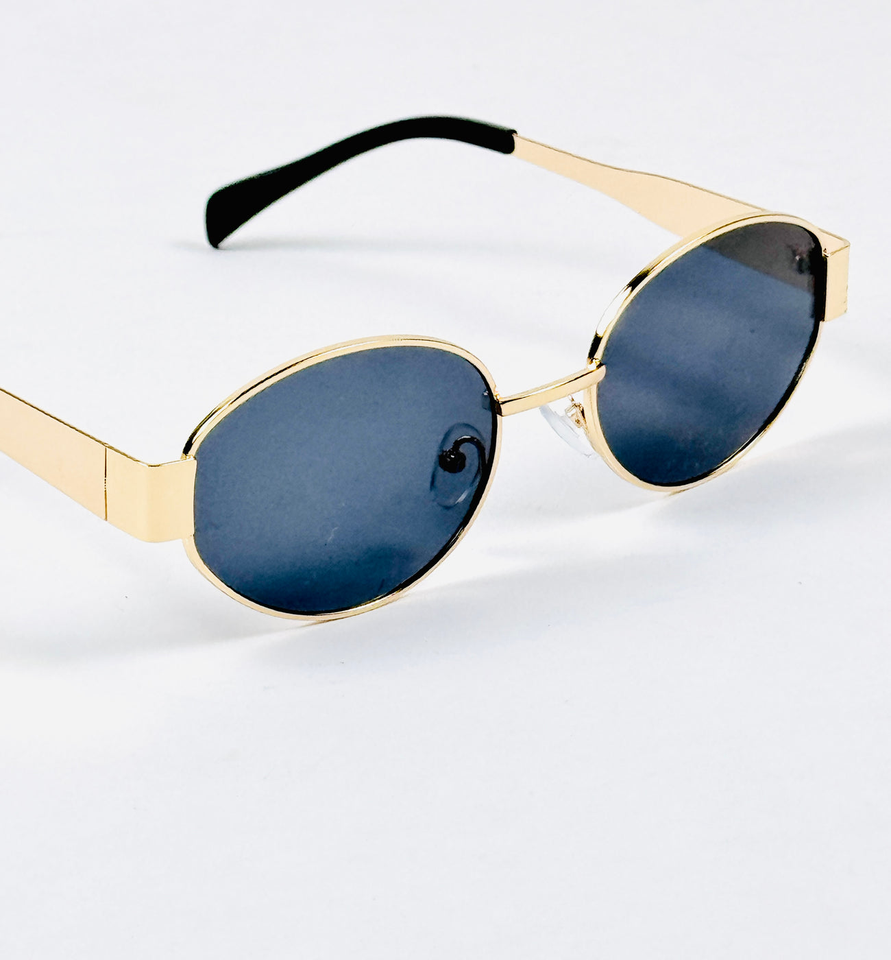 Celine – Triomphe - 55 – Golden Black – Metal – Sunglasses - Unisex
