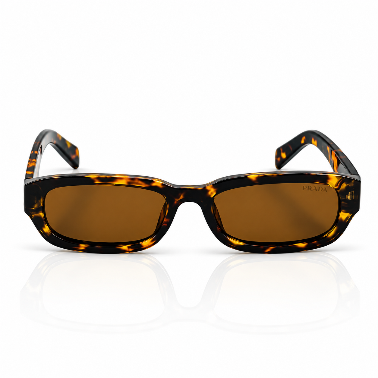 Prada - SPR 27Z - 54 - TORTOISE BROWN - SUNGLASSES - Unisex