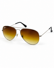 Rayban – 3026 – 62 – Silver Brown Gradient – Metal – Sunglasses – Unisex - Premium