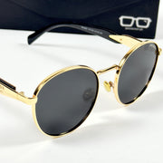 Prada – 56ZS – 54 – Golden Black – Metal – Sunglasses – Unisex