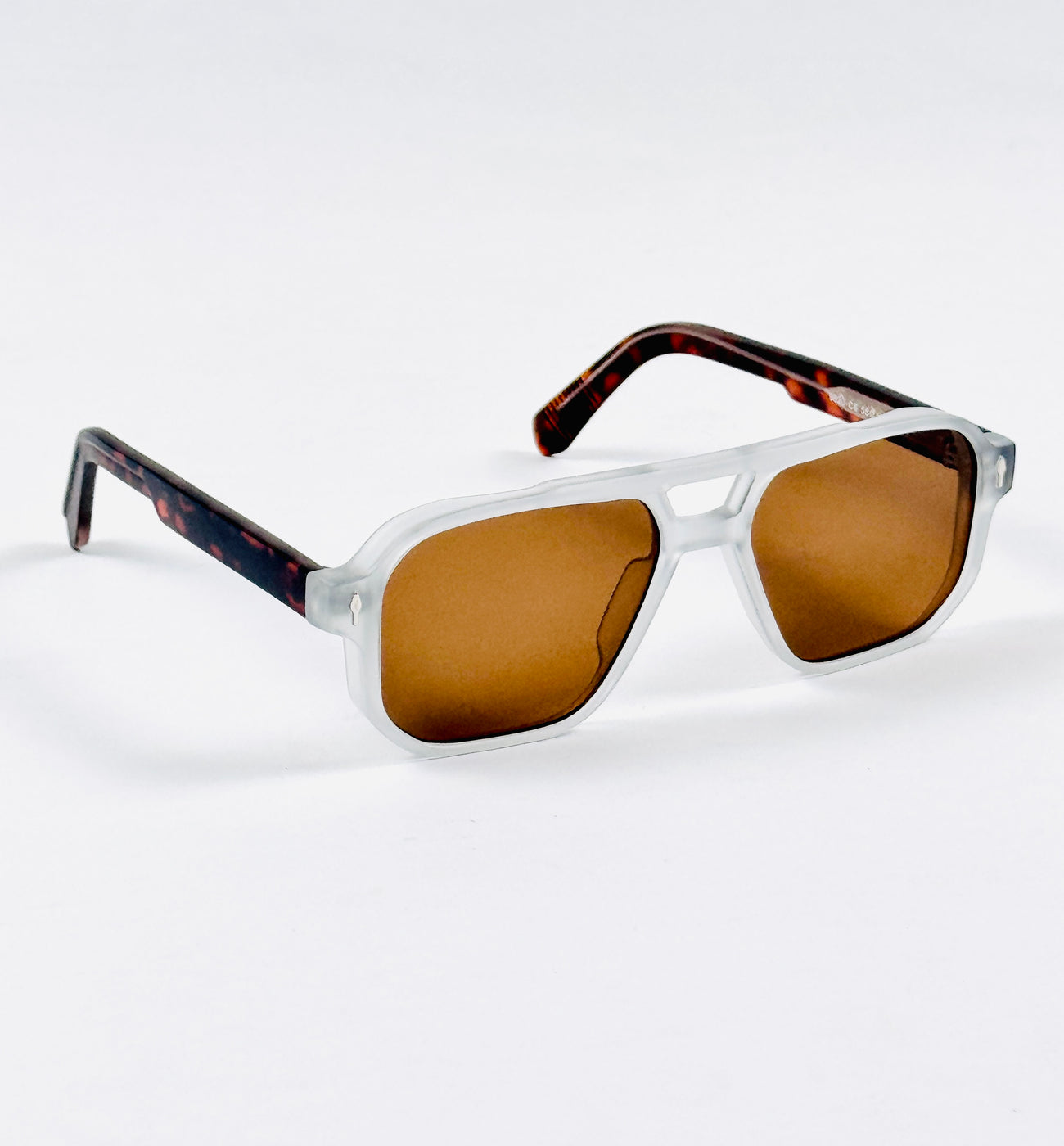Moscot - 9820 – 55 – Transparent Brown – Acetate – Sunglasses – Unisex