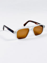 Moscot - 9820 – 55 – Transparent Brown – Acetate – Sunglasses – Unisex