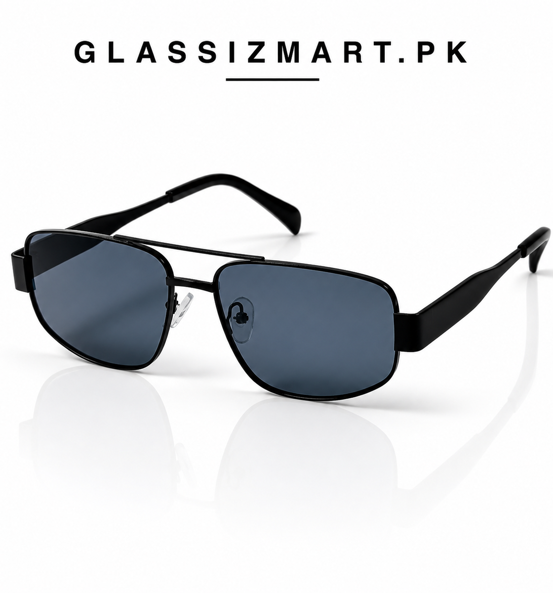Celine – Triomphe - 55 – Black – Metal – Sunglasses - Unisex