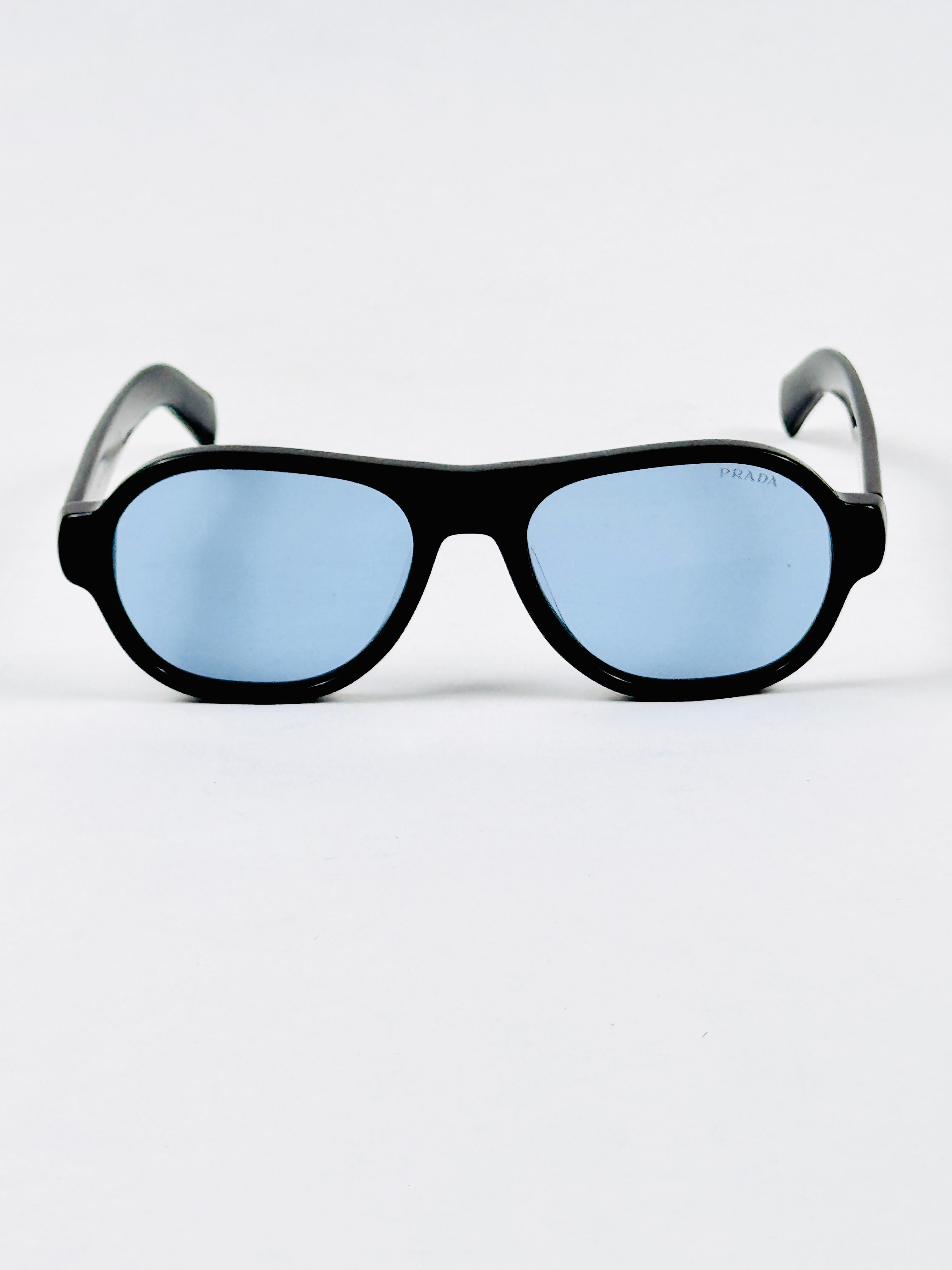 Prada – SPRc12S – 54 – Black Blue –  Acetate - Sunglasses – Unisex - Premium