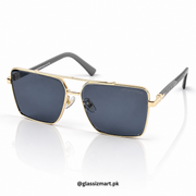 Louis Vuitton – 23387 - 59 – Golden Black - Metal - Sunglasses – Unisex