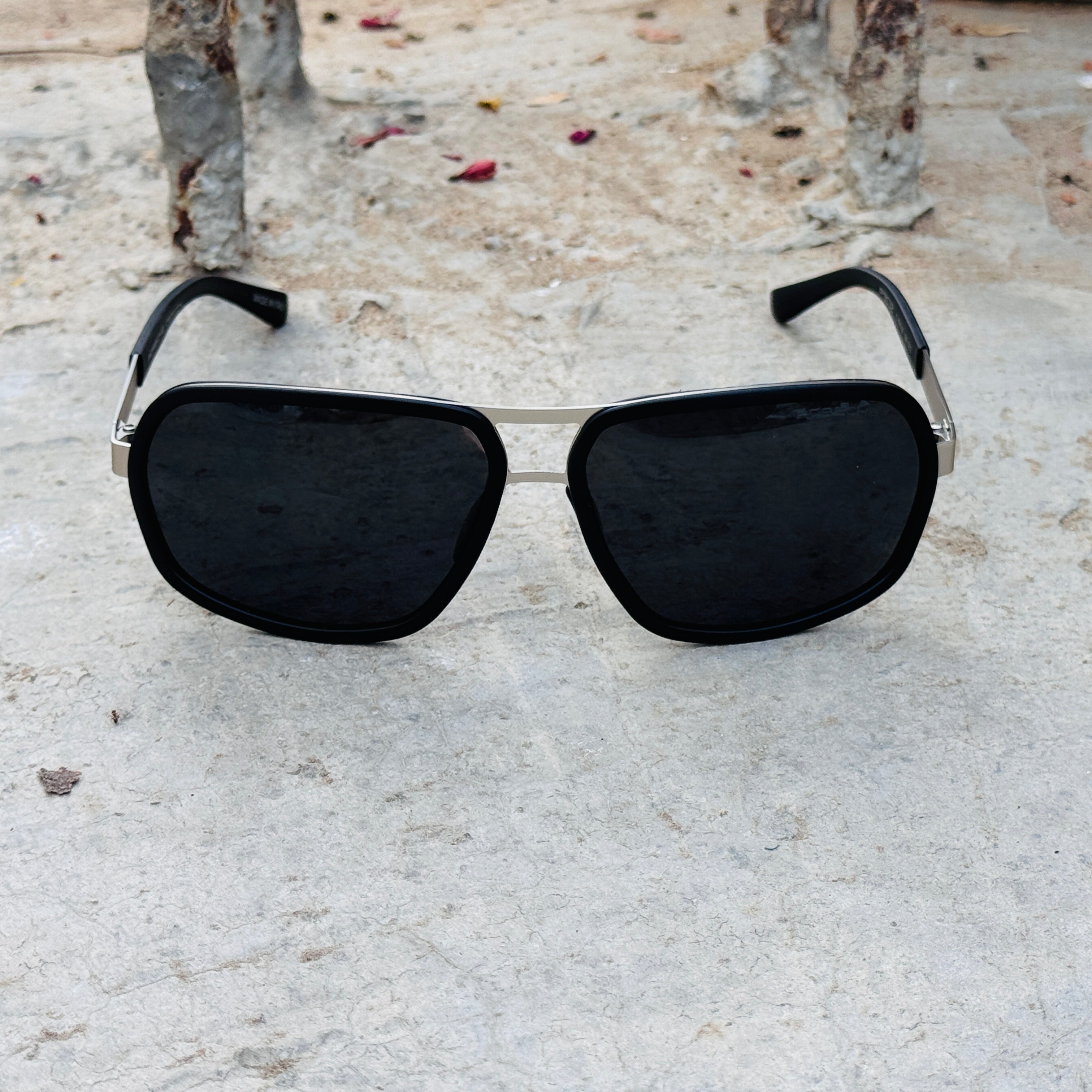 Porsche – 8532 - 60 – Silver Black - Metal - Sunglasses – Unisex - Premium