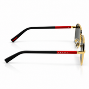Prada – PSA51 - 57 – Golden Black – Metal - Sunglasses – Unisex - Premium