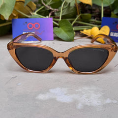 Gentle Monster – 9156 – Mustard Black – Acetate – Oval – Sunglasses - Ladies
