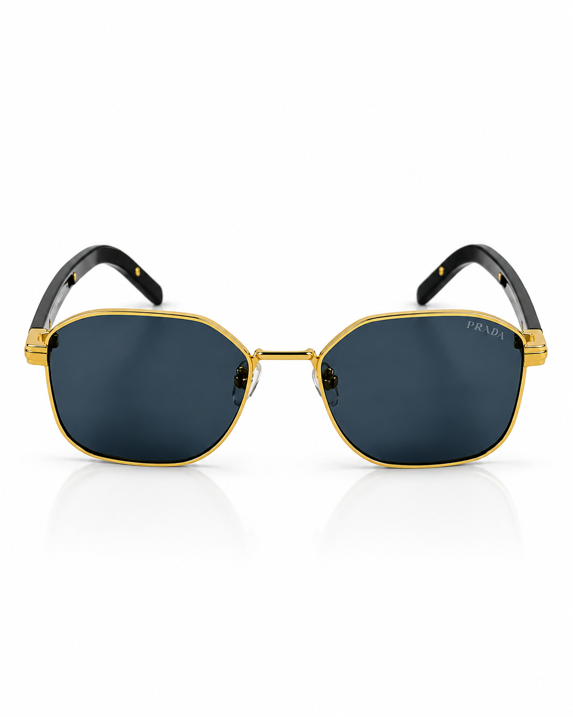 Prada – SPR C50 - 53 – Golden Black – Metal - Sunglasses – Unisex - Premium