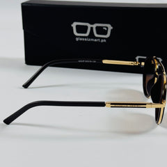Porsche – 023 – 53 – Golden Brown – Metal – Sunglasses – Unisex