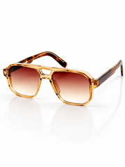 Moscot - 9820 – 55 – Transparent Brown – Acetate – Sunglasses – Unisex