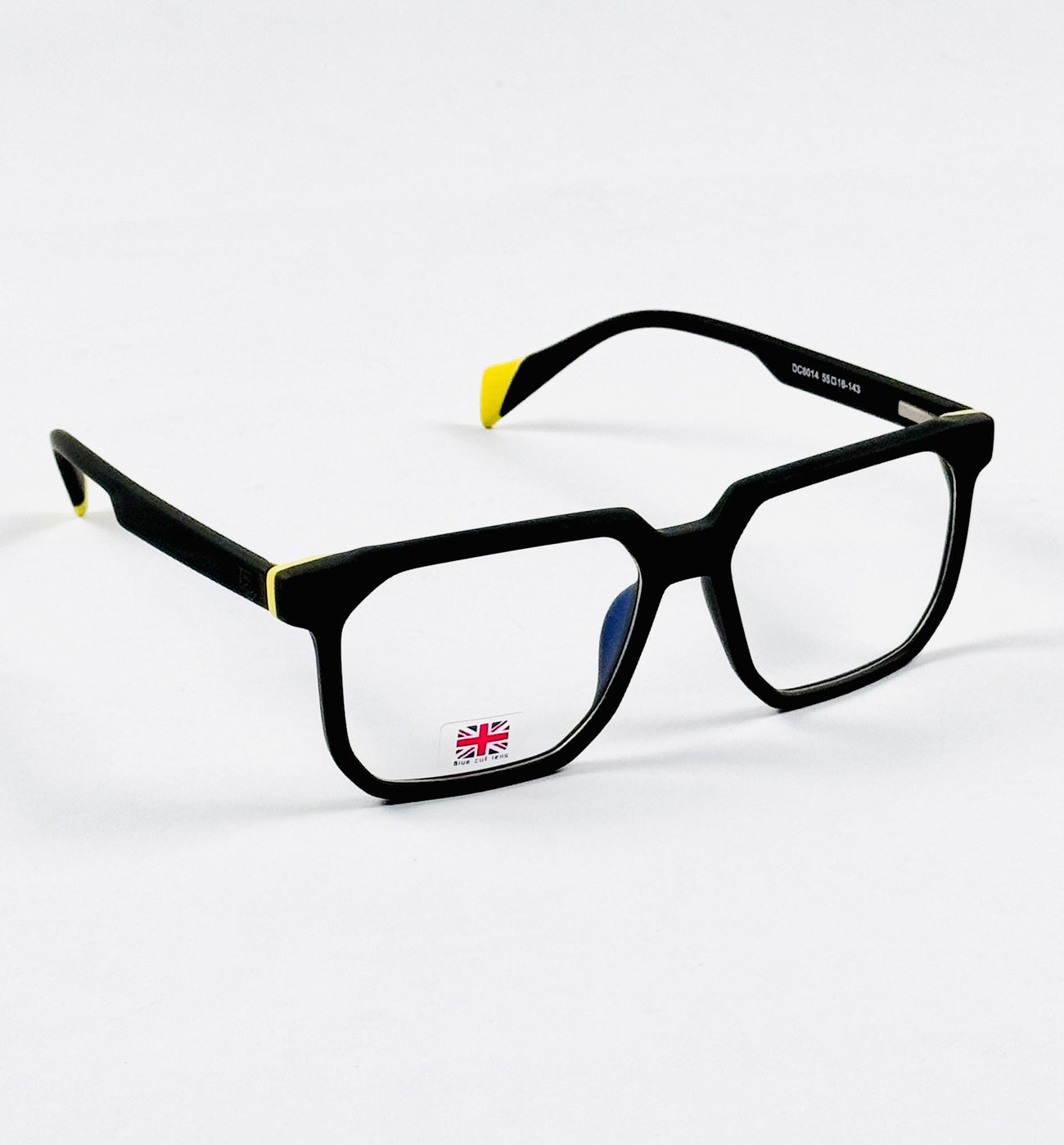 Moscot – 6014 – 55 - Black Yellow – Acetate – Optics – Unisex