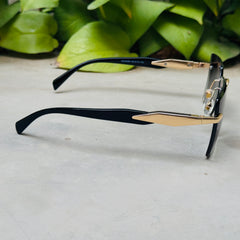 Prada – 3086 – 62 – Golden Green – Metal - Sunglasses – Rimless - Unisex
