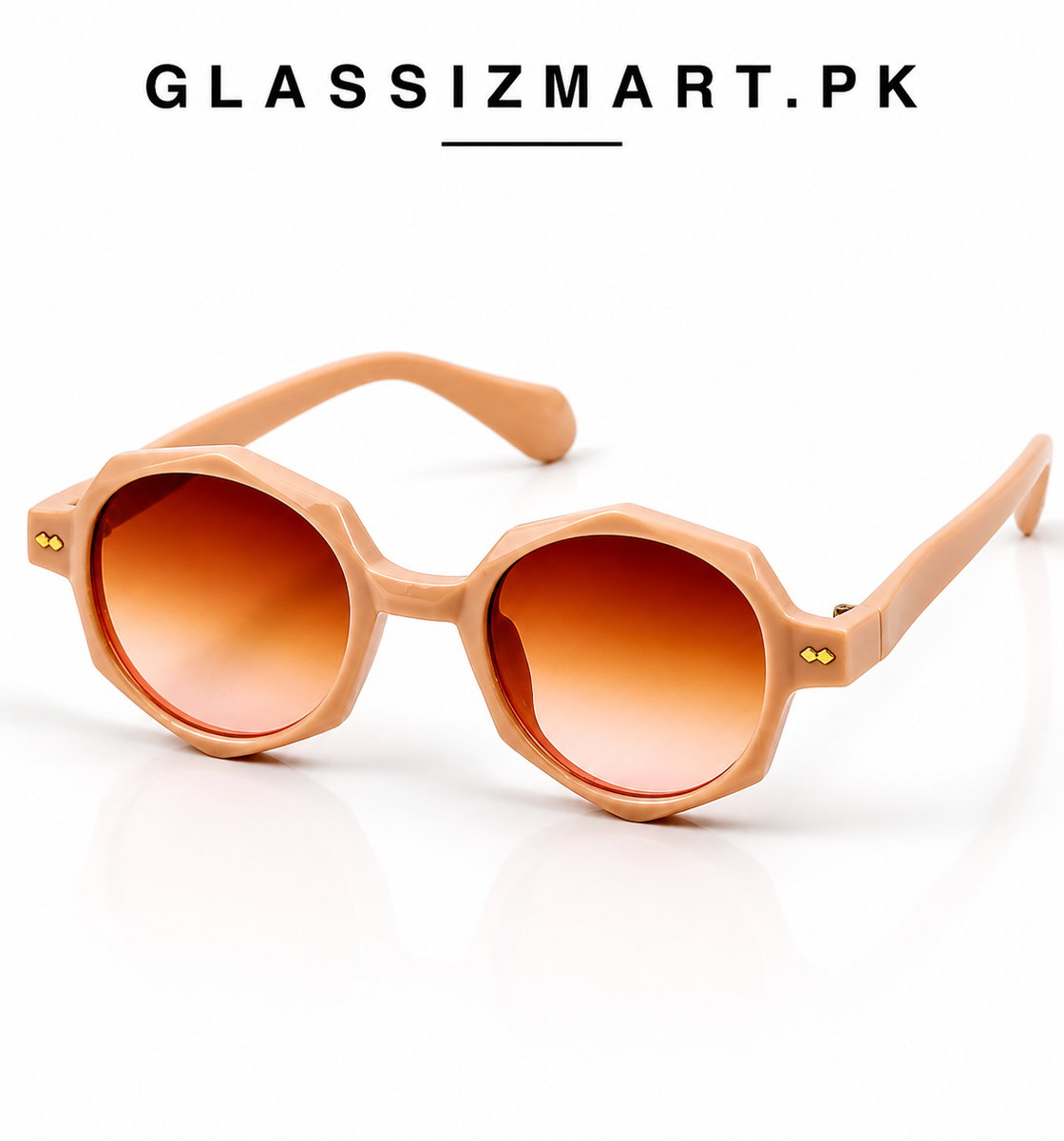 Moscot – 86329 – 46 - Pink – Acetate  – Sunglasses - Unisex