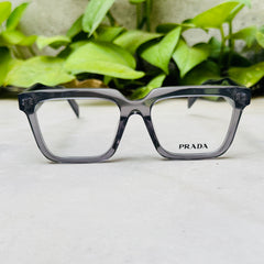 Prada – PRA19v – 54 – Grey –  Acetate - Optics – Unisex - Premium