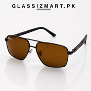 Rayban – 9713 - 56 – Brown – Metal – Sunglasses