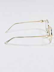 Ferragamo – 5580 – 54 – White Gold – Metal – Optics – Unisex
