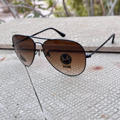 Rayban – 3035 – 62 – Black Brown – Metal – Sunglasses – Unisex - Premium