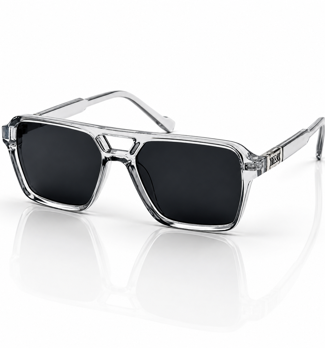 Moscot - 9850 – 51 – Grey Translucent – Acetate – Sunglasses – Unisex