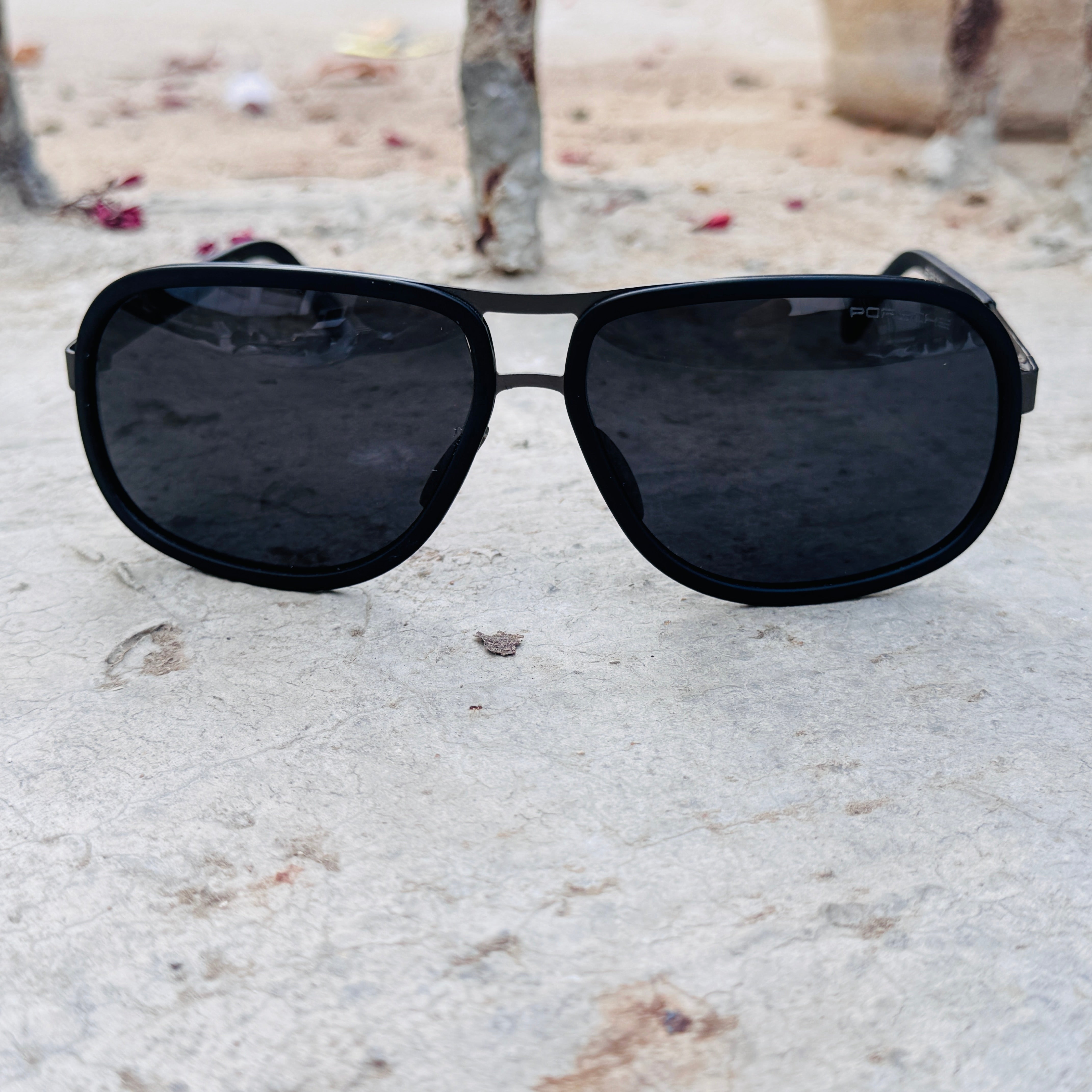 Porsche – 8633 - 61 – Black - Metal - Sunglasses – Unisex - Premium