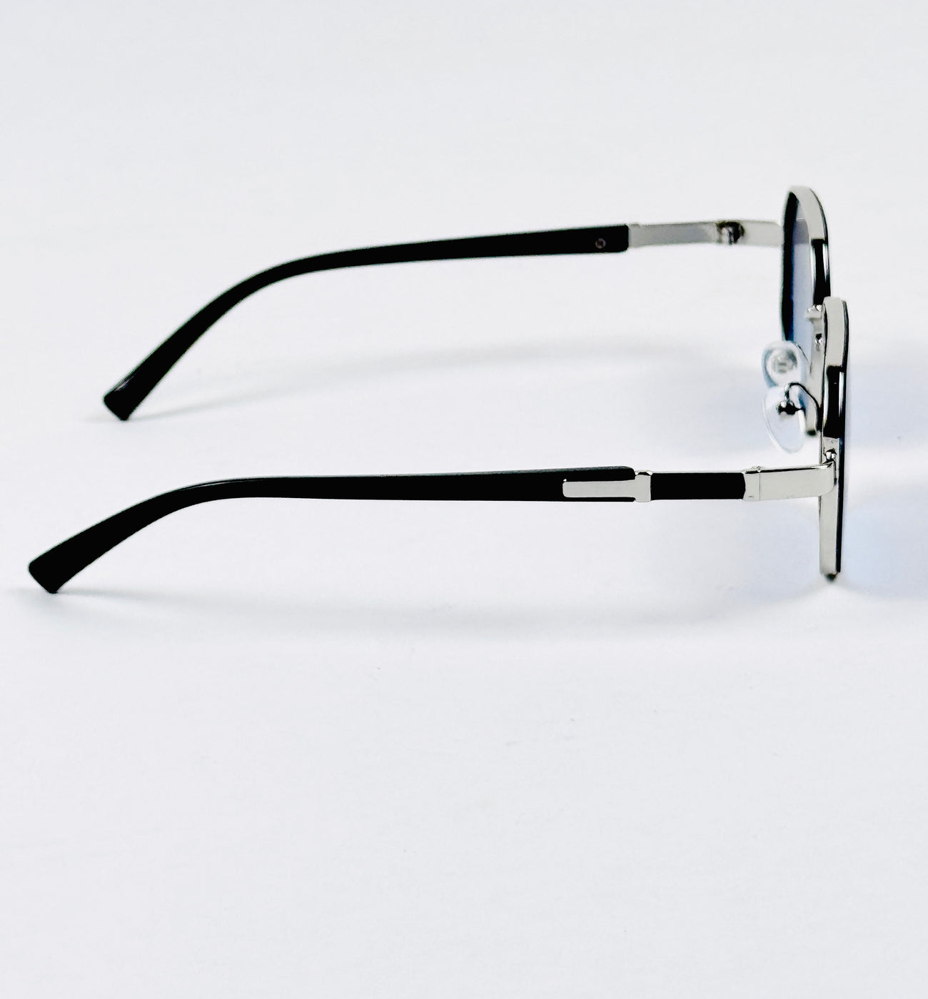 Police – 1058 - 58 – Silver Blue – Metal – Sunglasses - Unisex