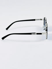Police – 1058 - 58 – Silver Blue – Metal – Sunglasses - Unisex
