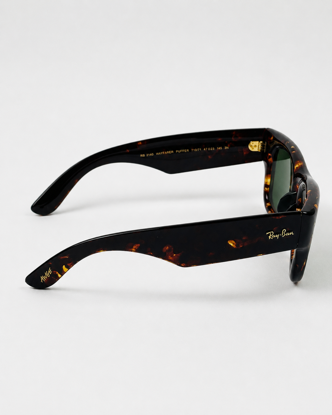 Ray Ban - WAYFARER PUFFER - RB4940 - TORTOISE GREEN - SUNGLASSES - PREMIUM