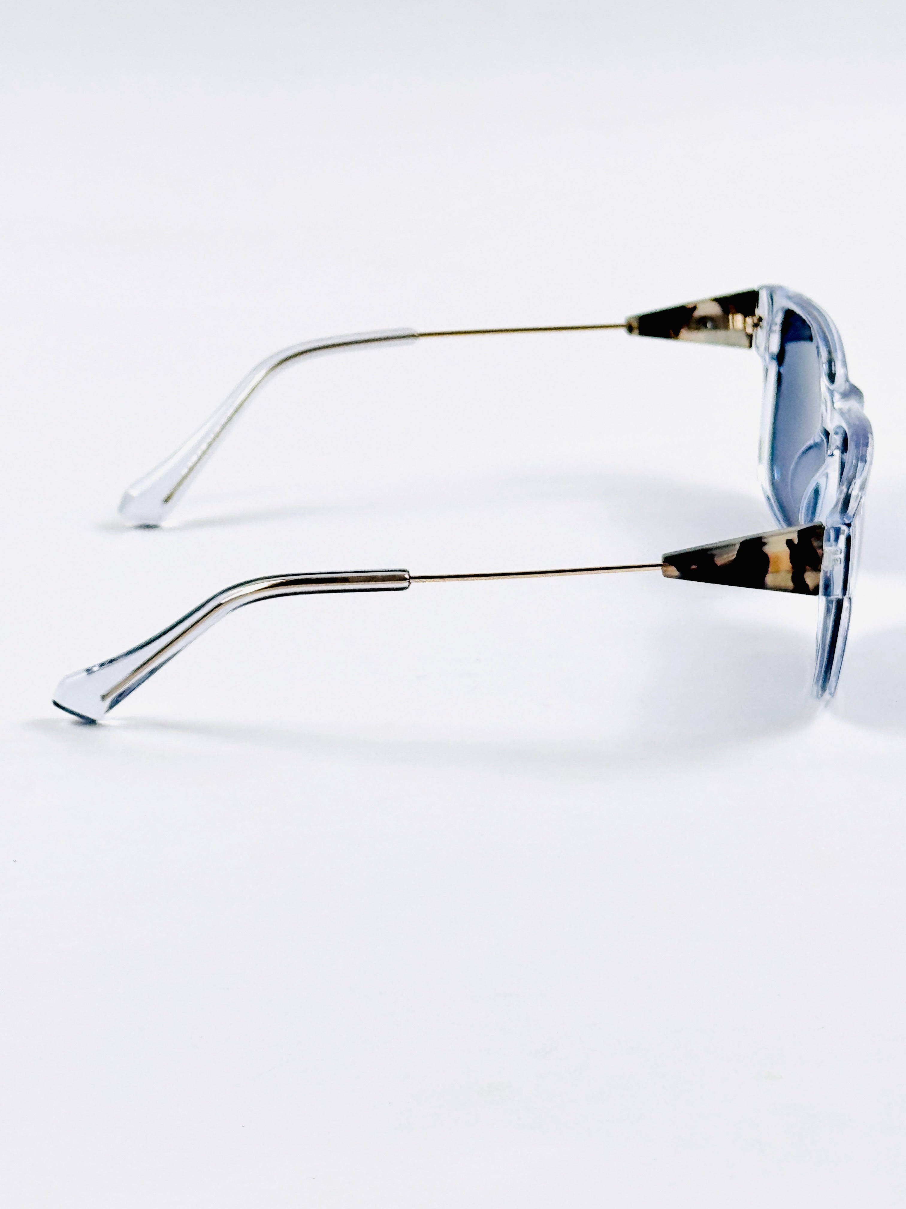 Moscot - 9837 – 53 – Transparent Blue – Acetate – Sunglasses – Unisex