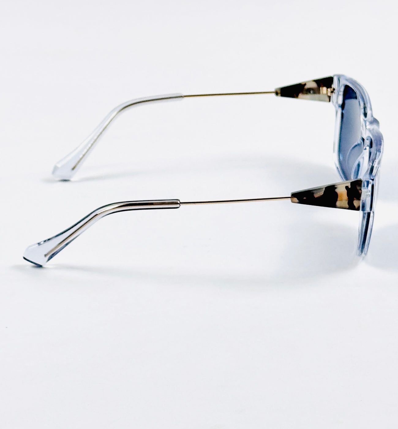 Moscot - 9837 – 53 – Transparent Blue – Acetate – Sunglasses – Unisex