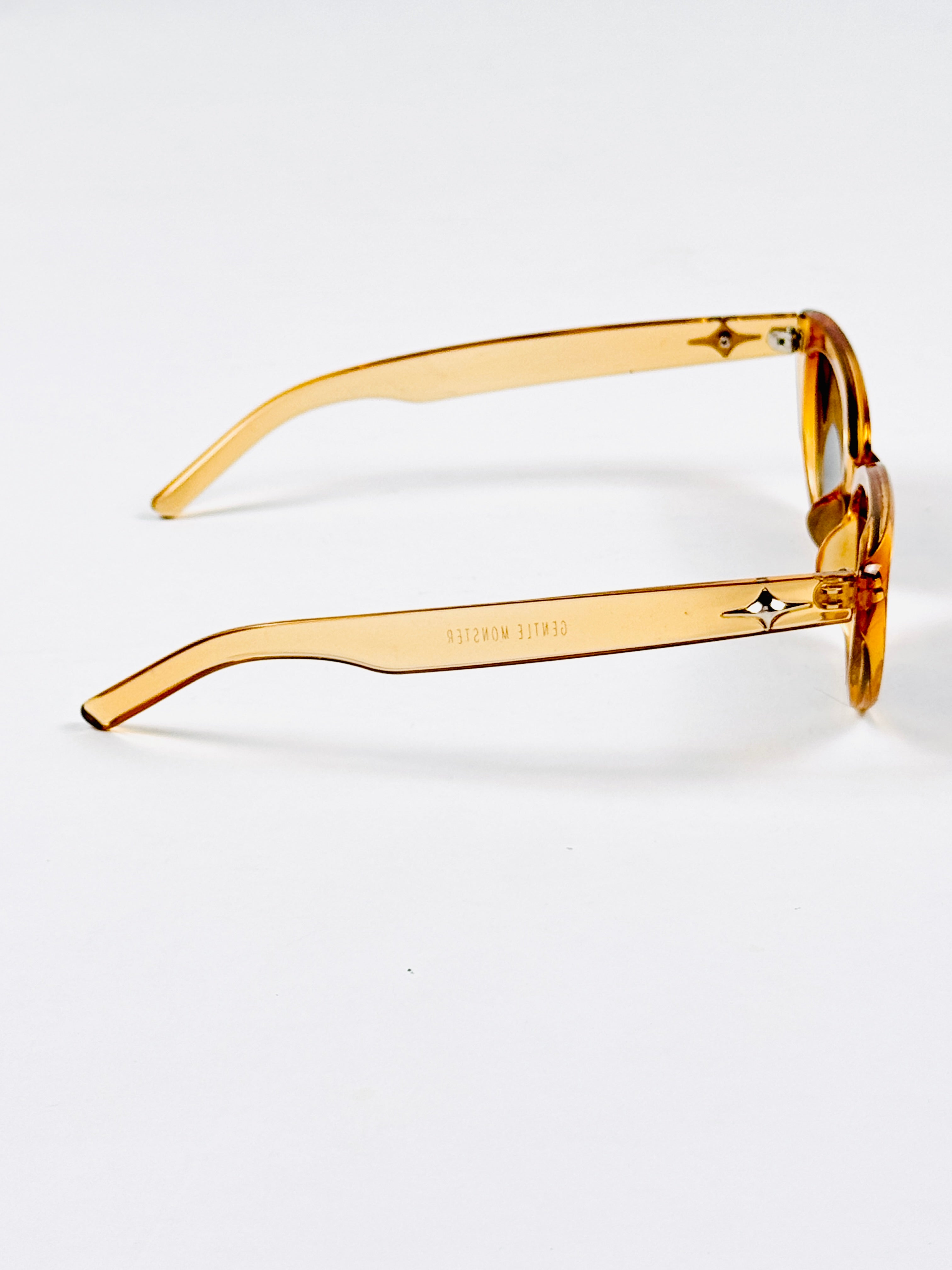 Gentle Monster – 9156 – Mustard Black – Acetate – Oval – Sunglasses - Ladies