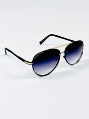 Louis Vuitton – 0965 – 60 – Black Gradient – Metal – Sunglasses – Unisex