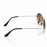 Rayban – 3026 – 62 – Silver Brown – Metal – Sunglasses – Unisex
