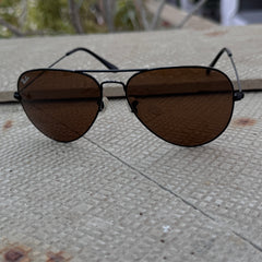 Rayban – 3035 – 62 – Black Brown – Metal – Sunglasses – Unisex - Premium
