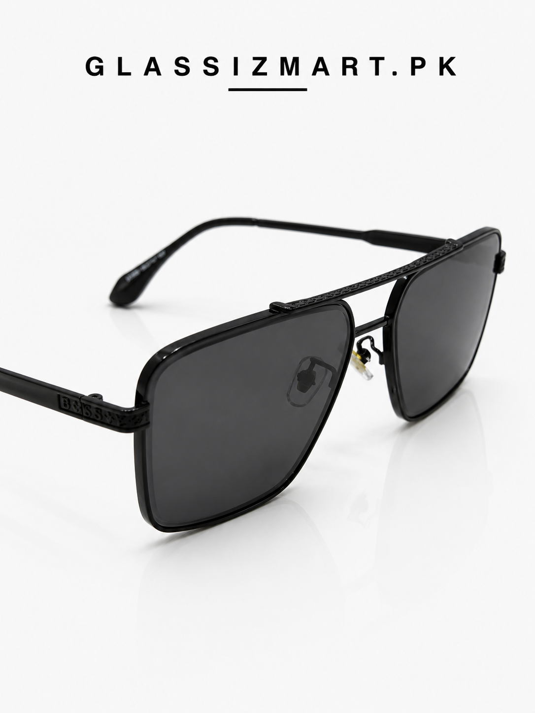 Boss – 23089 - 60 – Black – Acetate - Metal – Sunglasses