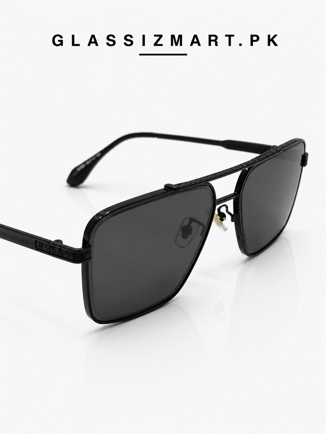 Boss – 23089 - 60 – Black – Acetate - Metal – Sunglasses