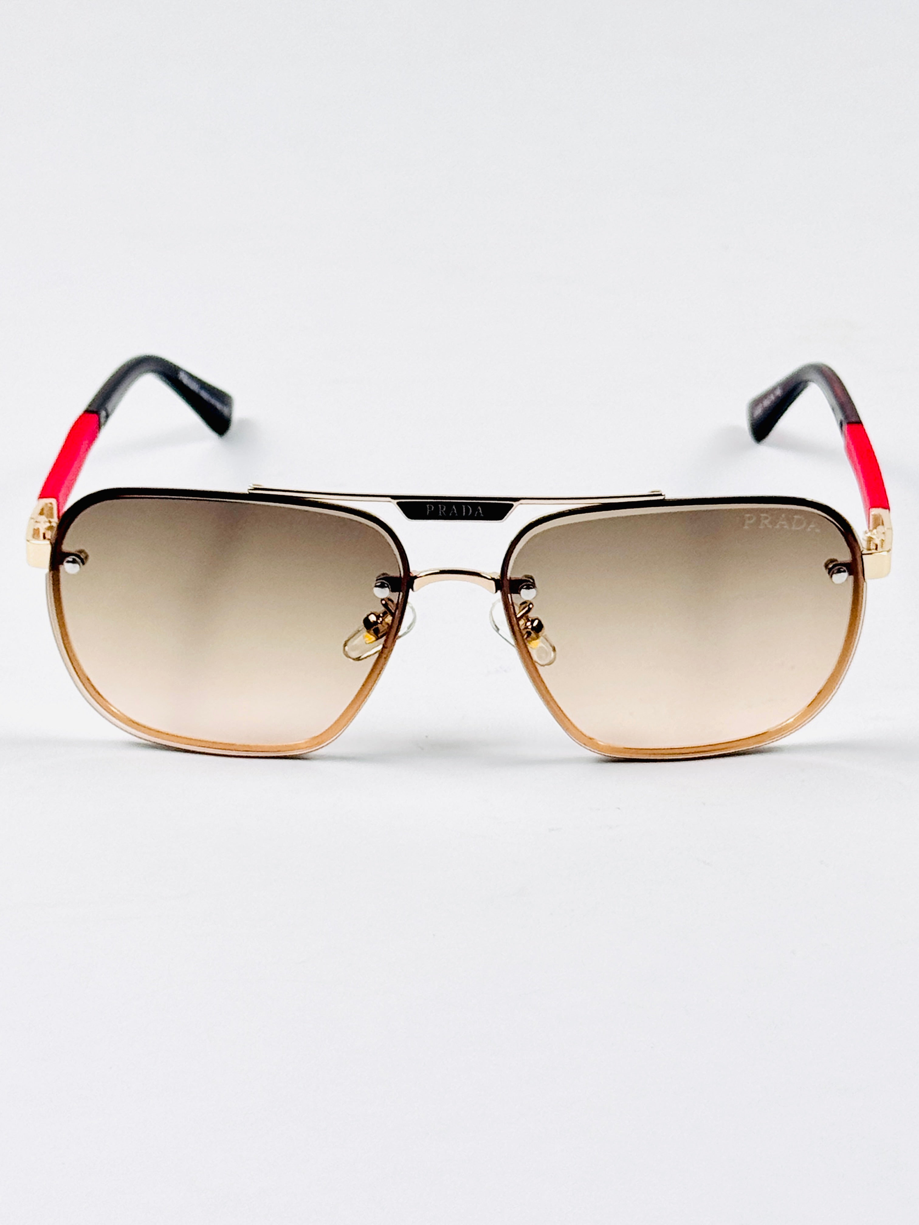 Prada – 23227 - 59 – Golden – Metal – Sunglasses