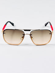 Prada – 23227 - 59 – Golden – Metal – Sunglasses