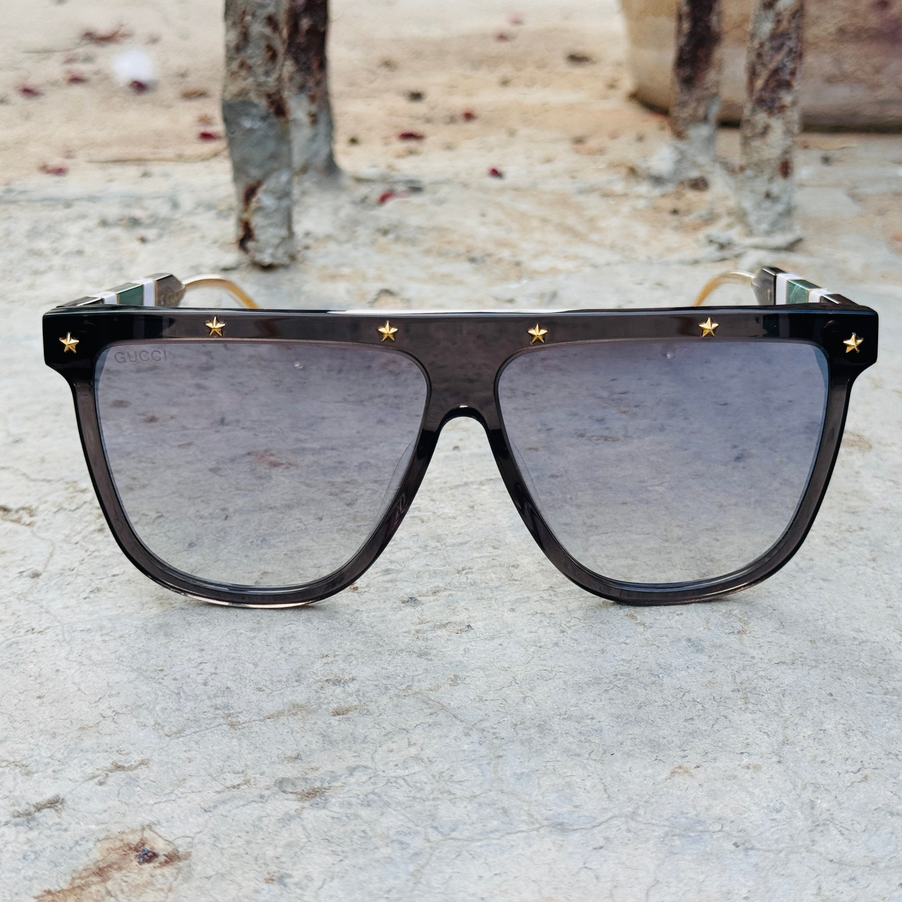 Gucci – 0712 - 60 – Grey - Acetate - Sunglasses – Unisex - Premium