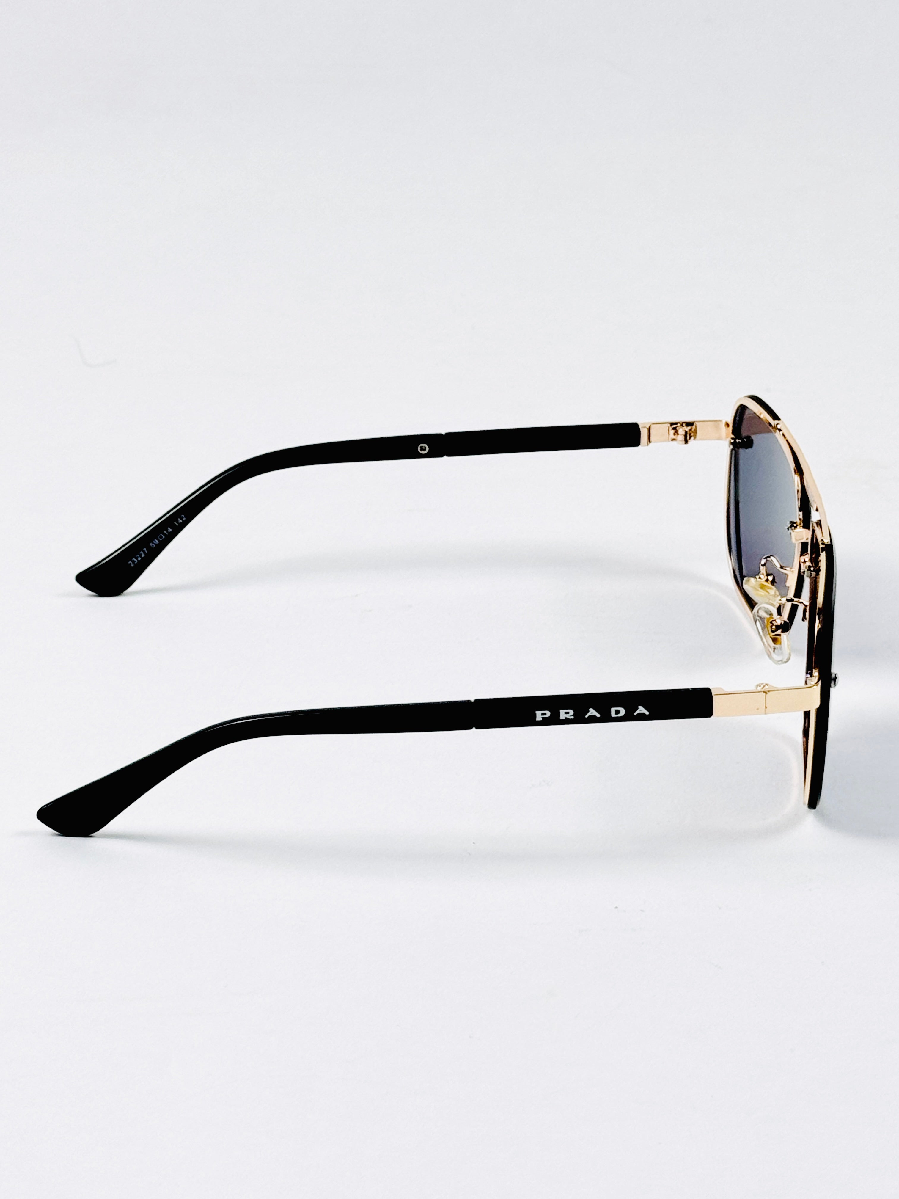 Prada – 23227 - 59 – Golden Black – Metal – Sunglasses